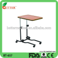 Height adjustable Overbed Table